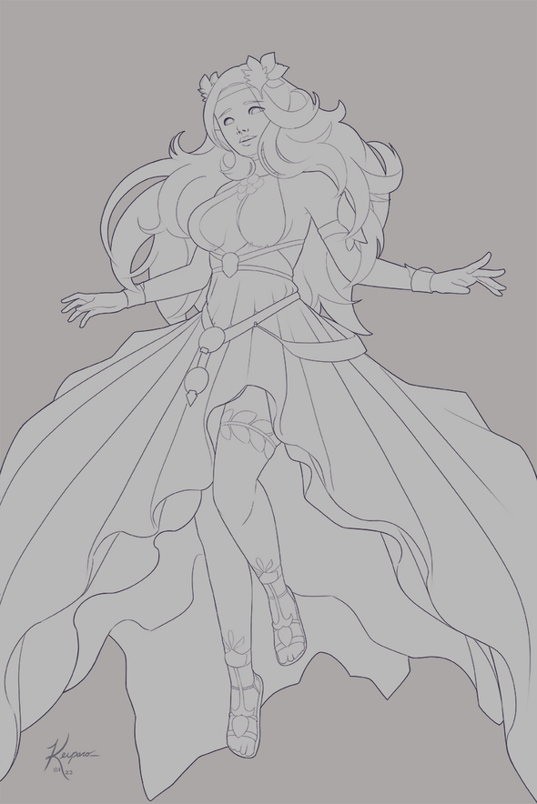 Lineart Full Body